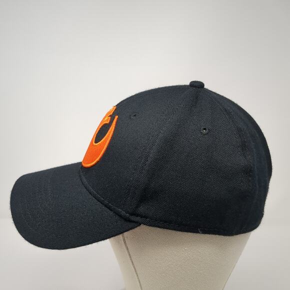 Rebel Flex Fitted Baseball Cap Black One Size Embroidered Vented Holes Star Wars - Picture 3 of 9
